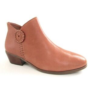 Jack Rogers | Womens Peyton Bootie Ankle Shoes Cowboy Boots